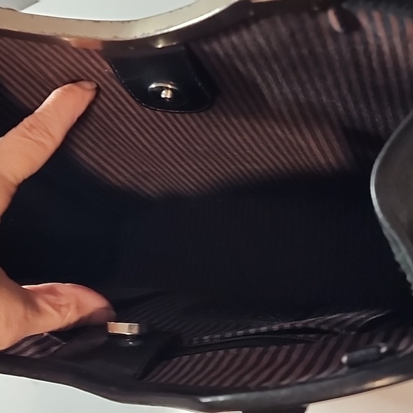 Vintage Brighton Black Tote - Picture 4 of 8